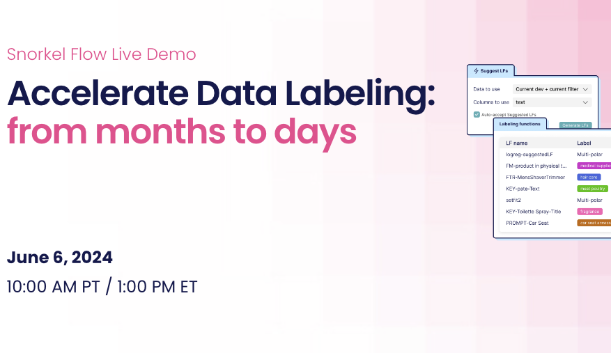 Accelerate Data Labeling from months to days